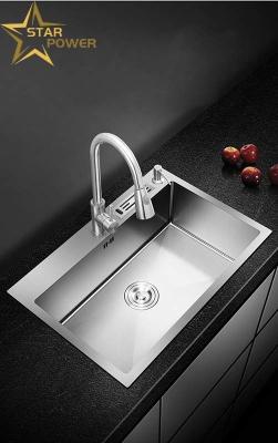 China Stainless Steel Hand Sink Single Sink Wash Basin Wash Dishes Sink for sale