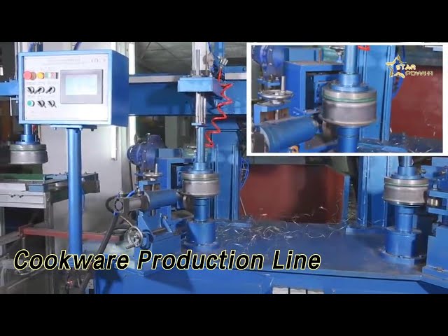 Automatic Cookware Production Line Servo Motor Stainless Steel For Pot