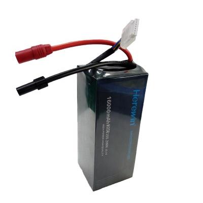 China Rechargeable Toys 30Ah Battery 30000mAh 6S 22.2V 20C Lithium Polymer Lipo Battery For Drone for sale