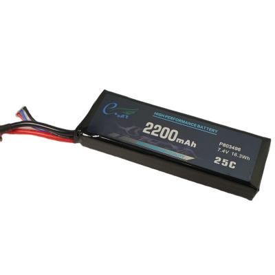 China RC Toys Battery 5000mAh 2S/3S/4S/5S 35-50C Rechargeable Polymer Lithium Lipo Battery for Car Model Boat and Drone for sale