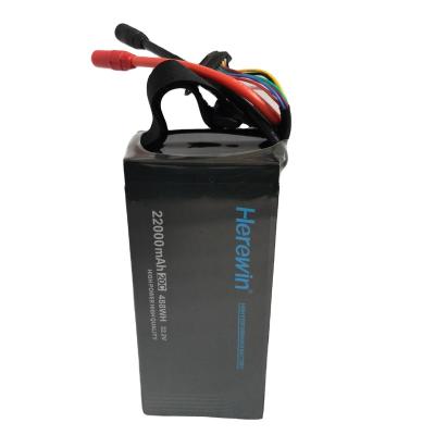 China Agricultural Drone Herewin 22000mah 22.2V 20C Drone Battery for sale