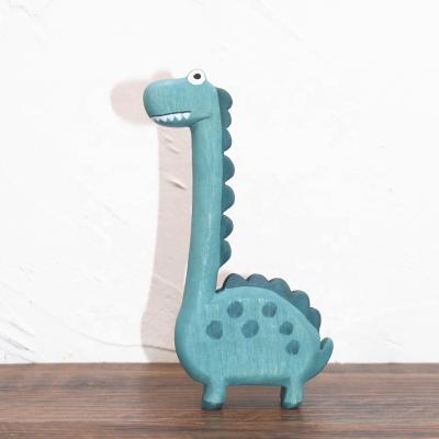 China Eco-friendly Material Wooden Animals Toys Forest Animals Set Woodland Dinosaur Giraffe Bear Game for sale