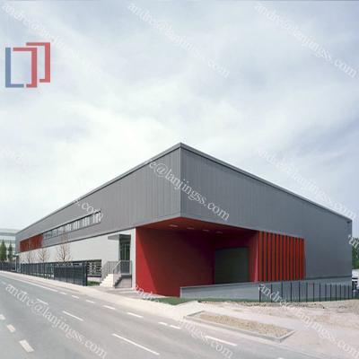 China Customized Modern Prefabricated Steel Structure Building New Self-Storage Warehouse for sale