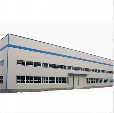 China Strong Prefabricated Steel Workshops Q235 Q345 Steel Building Storage Workshop for sale