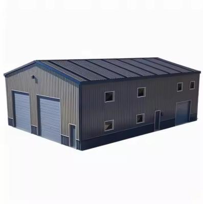 China Prefabricated Steel Structures Building Hurricane Proof Large Span Steel Structure Workshop for sale