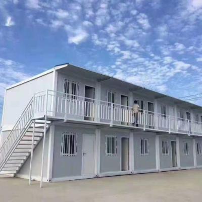 China Steel Structure Container House 2 Storey Expandable Prefab Homes for sale