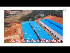 industrial light steel structure workshop , prefabricated metal buildings workshop