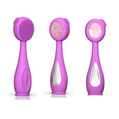 China Facial Scars 5 in 1 Multifunctional Electric Vibration Massage Personal Care Beauty Household Cleaning Brush for sale