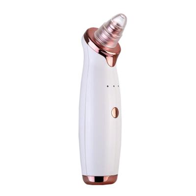 China USB 5 Head Black Rechargeable Electric Vacuum Blackhead Remover Vacuum Blackhead Prime Exporter Low MOQ Removal for sale