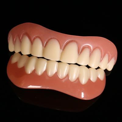 China New Technology Instant Perfect Smile Artificial Tooth Temporary Upper False Teeth-False Teeth for sale