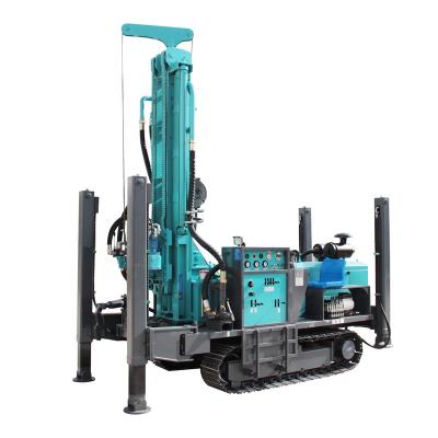 China Water Wells Rock Drill Rig Hydraulic Drilling Rig 350 Meter Water Well Drilling Rig Deep Well Drilling Rig for sale