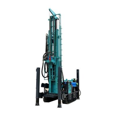 China Cultivate Rotary Drill Rig Depth 400m Hydraulic Crawler Water Well Drilling Rig Machine Water Well for sale