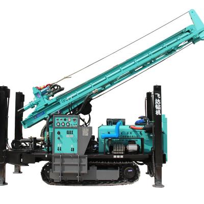 China High Efficiency 300m Price Water Well Rig For Sale Machine Mounted Diesel Drilling Well Hydraulic Drilling Rig for sale