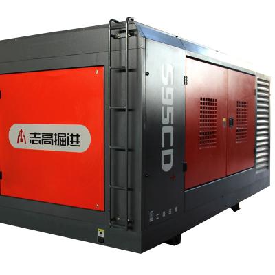 China Low Lubricated Air Compressor 24 Bar Diesel Engine 295kw Factory Price for sale