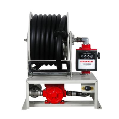 China 12V On-Site Refueling System Adjustable 50' Hose Reel Dispenser for sale