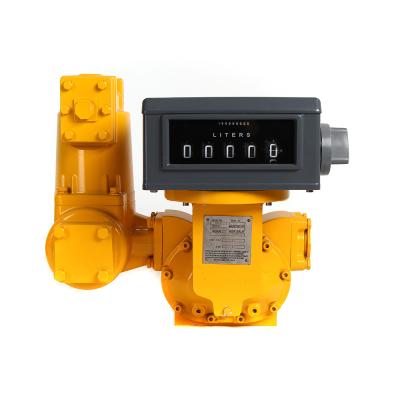 China LC M Series Positive Displacement Fuel Gas Diesel Flow Meter for sale