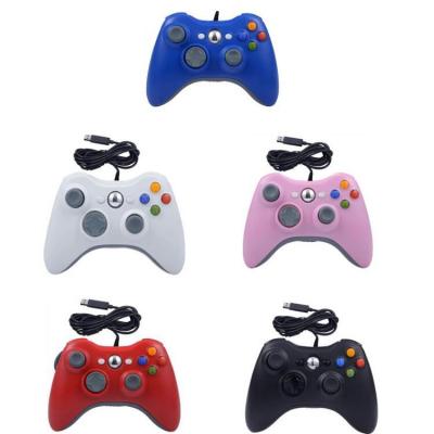 China USB Plug Wired USB Game Gamepad Joystick for Xbox 360 and PC Controller for sale