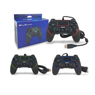 China Motion Sensing USB Wired Game Controller Joystick Gamepad Controller For PS4 Wired Gamepad Controller for sale