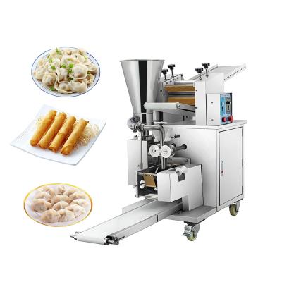 China Automatic Mini Ravioli Somosa Empanada Spring Roll Samosa Automatic Forming Dumpling Make Machine for sale