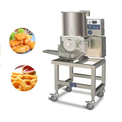 China Hamburger Making Machine Hot Burger Patty Chicken Nuggets Processing Line Sales Burger Patty Former Line Professional for sale