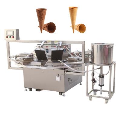 China Wholesale Industrial Pizzelle Maker Egg Roll Making Machine Suger Cone Ice Cream Cone Making Machine for sale