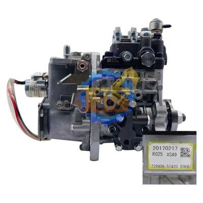 China Building Material Shops HS Machinery Excavator Engine Parts X5 Diesel Engine Fuel Pump 729906-51420 72990651420 for sale