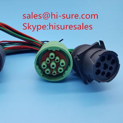 China All Green Truck Type II Connector J1939 Male To Female Slot Y Cable for sale