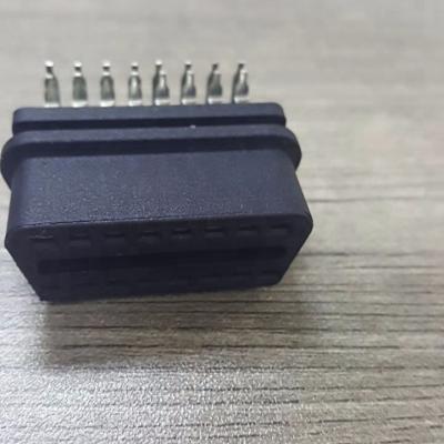 China OBD2 Automotive Female Connector 90 Degree With PCB for sale