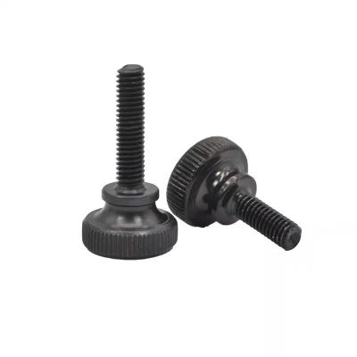 China M3 M5 1/8 Step Head Knurled Thumb Screw Head Screw Bolt M3 1/8 Step Head Knurled Thumb Screw for sale