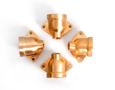 China Brass Parts Machined By CNC Lathe Stainless Steel Spare Parts for sale