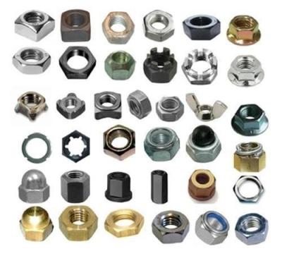 China High Quality Nuts, All Kinds Of Nuts Factory Hex Flange Nut ZINC PLATED, Black Oxide, Passivated zu verkaufen