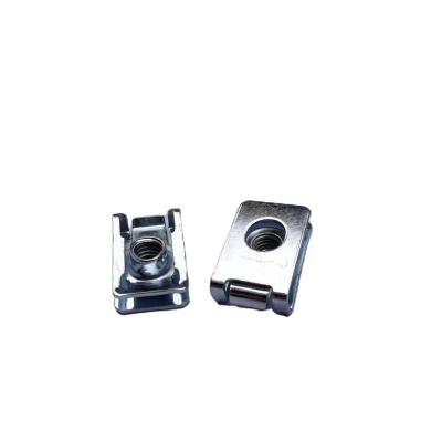 China High Quality Original Clip-Nuts U-Clip Hex Flange Nut Stainless Steel , Carbon Steel,Aluminium for sale