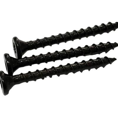 China Hexagon Countersunk Black Self-Tapping Wood Screws Stainless Steel Nail for sale