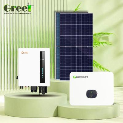 China Monocrystalline 1kW-100kW Solar Panels Grid Tie System With Monitoring For Maximized Energy Production for sale