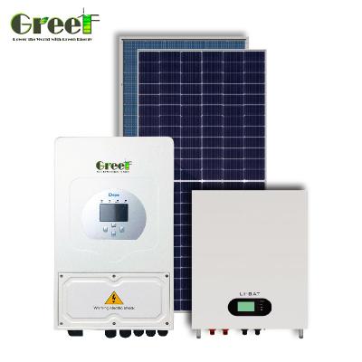 China Home Solar Power System With Remote Control And Hybrid Solar System for sale