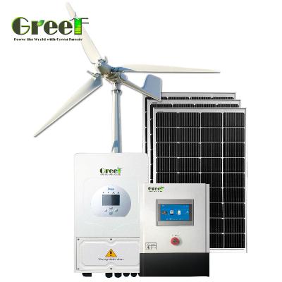 China 98% Efficient Hybrid Solar And Wind Power System for sale