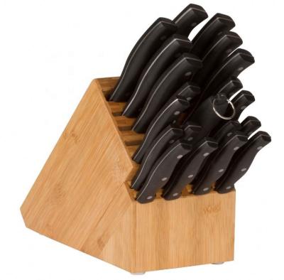 China Multi Functional Knife Set Insert Rack Cleaver High Quality Wood Block for sale