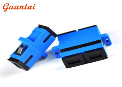 China SC APC SC UPC Fiber Optic Cable Adapter Plastic Housing 1310nm 1550nm Wavelength for sale