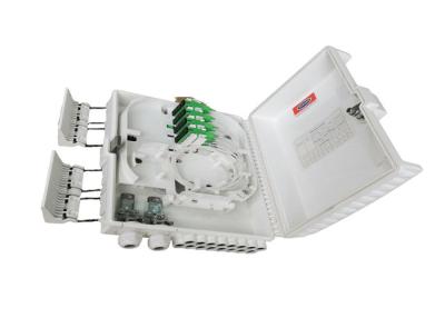 China FTTH 16 Ports Fiber Optic Termination Box Double Side Design For Easier Maintenance for sale