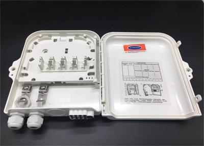 China Salidas blancas o negras de la fibra óptica del ABS de la caja material de la terminación del color 8 en venta