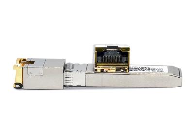 China 10G Copper SFP Fiber Transceiver Multimode SFP SR Type 3km To 120km Distance for sale