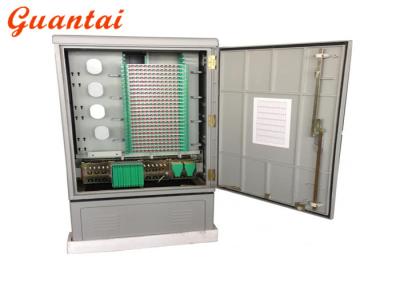 China Outdoor Ground Mounted Fiber Optic Distribution Cabinet IP65 Protection Grade for sale