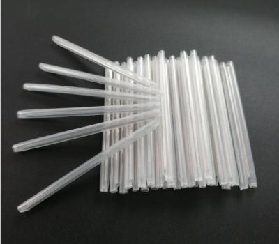 China Clear Heat Shrink Fiber Optic Splice Protector 45mm Length High Mechanical Strength for sale