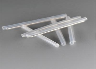 China Optical Protection Fiber Heat Shrink Sleeves Tube Clear Color 60mm Length Rustproof for sale