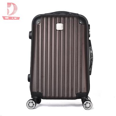 China Durable Best Quality 8*360 ABS Wheels Spinner ABS Moving Bags Luggage With Trolley for sale