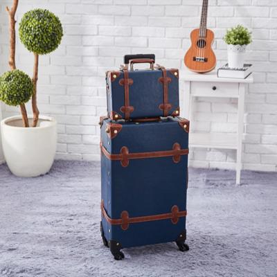 China Durable Tsa PU Lock Travel PU Leather Aliminum Handy Trolley Suitcases Luggage For Kids for sale