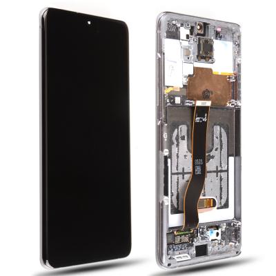 China For galaxy S20+ 5G lcd display mobile phone for samsung p-touch s20 ultra for original for g980 g980f lcds for samung price for sale