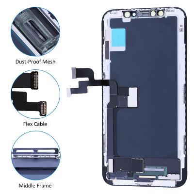 China For iPhone X & Digitizer Hp For Apple OEM Without 10 ka oled file price For iphone X a1901 Screen Replacement LCD For iPhone X iPhone for sale