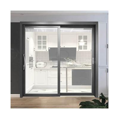 China Alucasa Waterproof Aluminum Sliding Patio Soundproof Sliding Door For Sale for sale