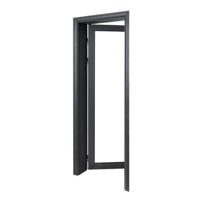 China Alucasa Waterproof Aluminum Double Glazed New Doors Commercial Kitchen Swing Door for sale